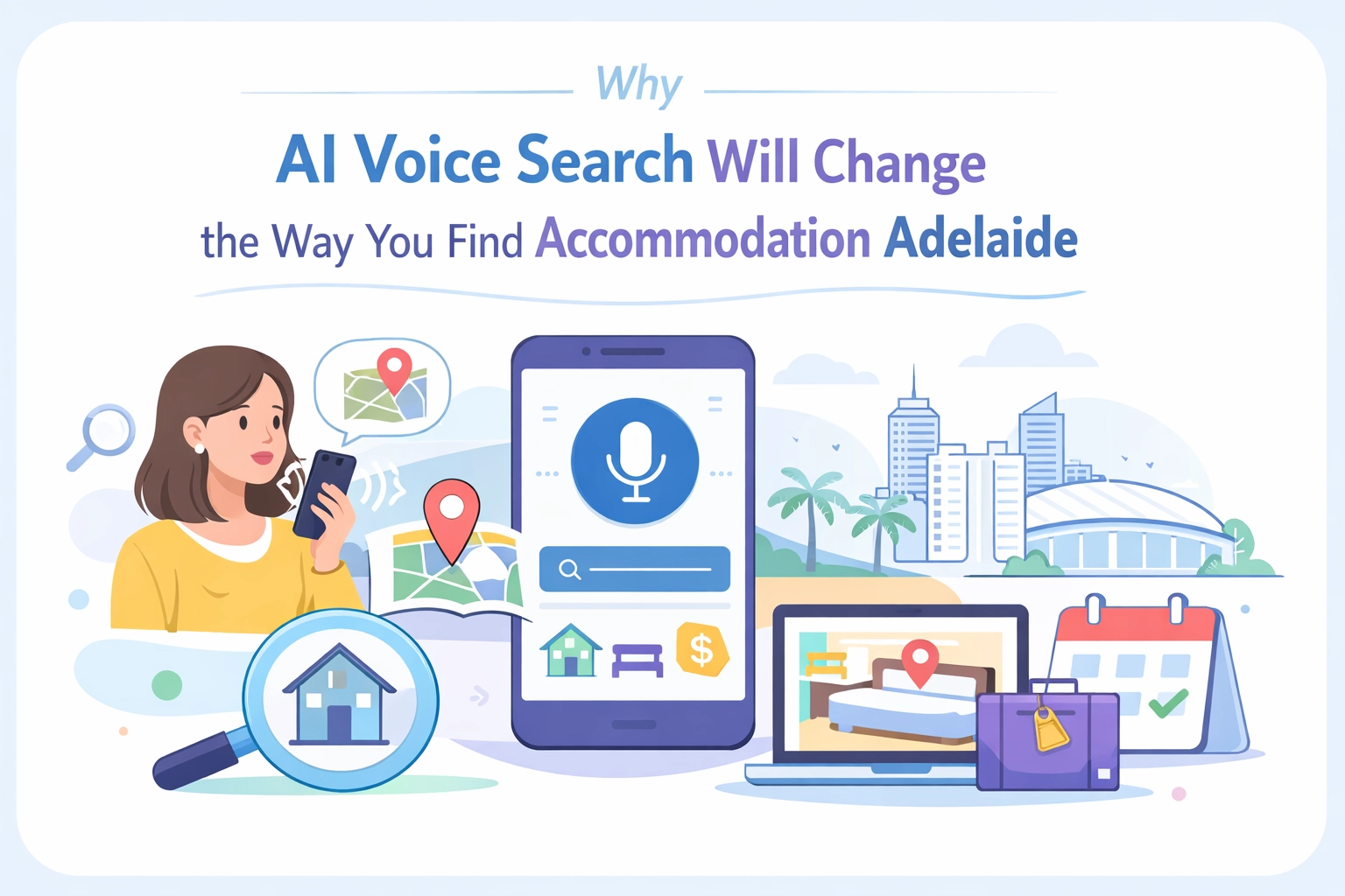 Why AI Voice Search Will Change the Way You Find Accommodation Adelaide